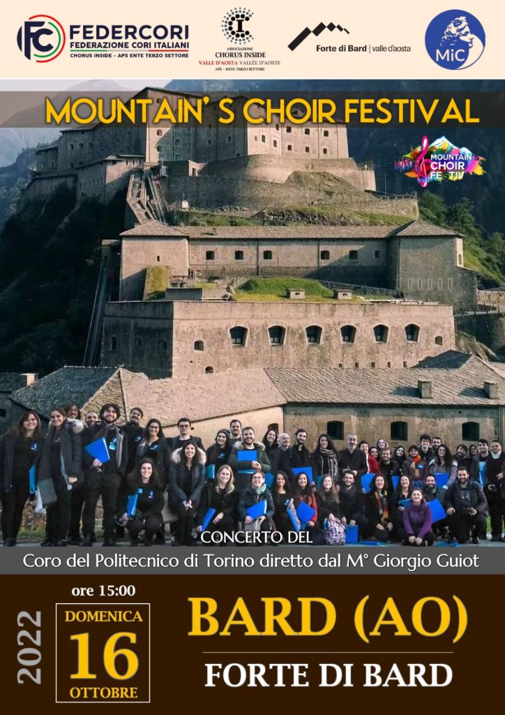 concerto coro potecnico polietnico bard libertas valle d'aosta