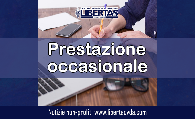 news prestazione occasionale libertas valle d'aosta