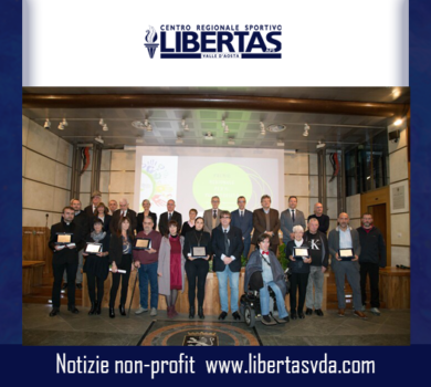premio regionale volontariato 2022 valle d'aosta libertas valle d'aosta
