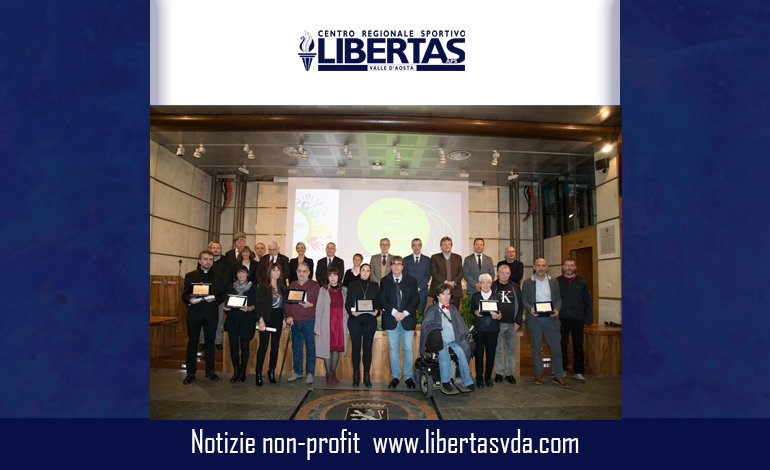 premio regionale volontariato 2022 valle d'aosta libertas valle d'aosta