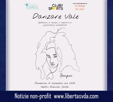 danzare con vale in memoria di valentina notizie libertas valle d'aosta