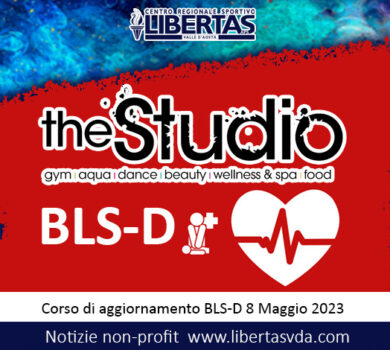 Corso aggiornamento BLS-D per l'utilizzo del defibrillatore su adulto e pediatrico a Verrès lunedì 8 Maggio 2023