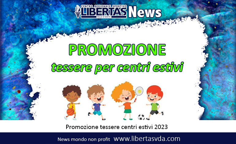 PROMOZIONE CENTRI ESTIVI 2023